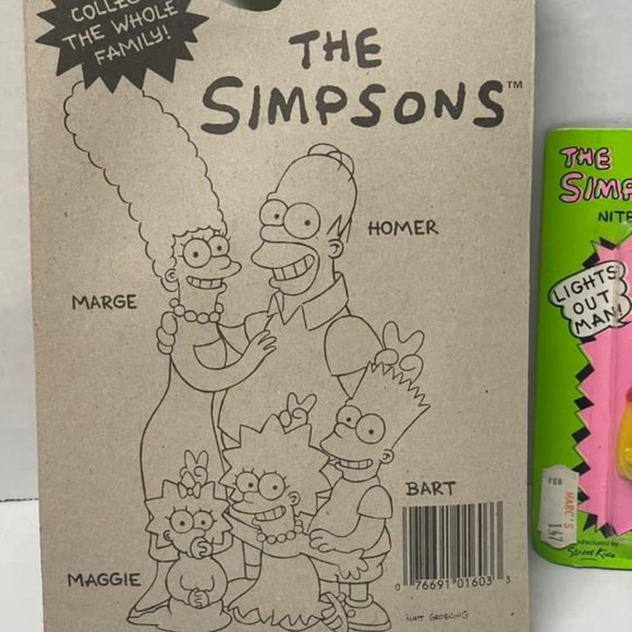 NEW The Simpsons Bart Simpson Jesco 1990 Bendable Figure Factory Sealed... - Picture 8 of 9